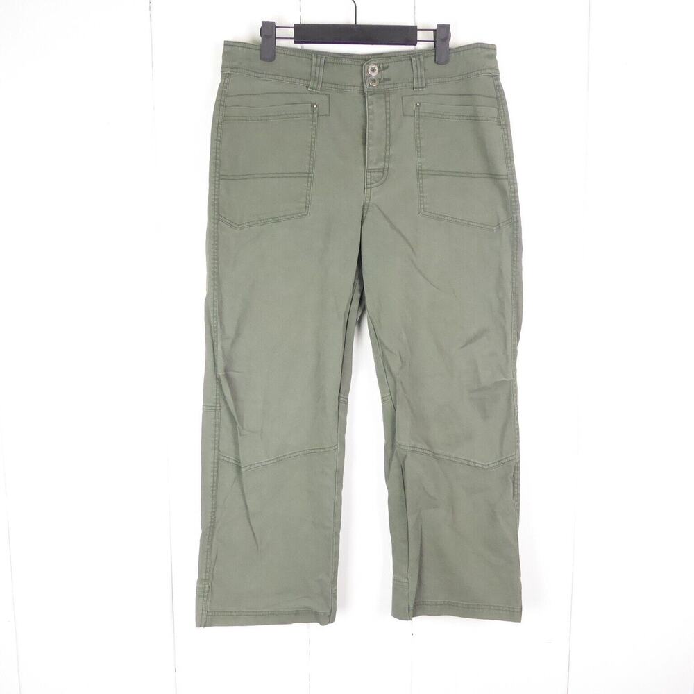 Sundance Pants Women SZ 10 Wide Straight Leg Baggy Utility Retro 90's Y2K Casual